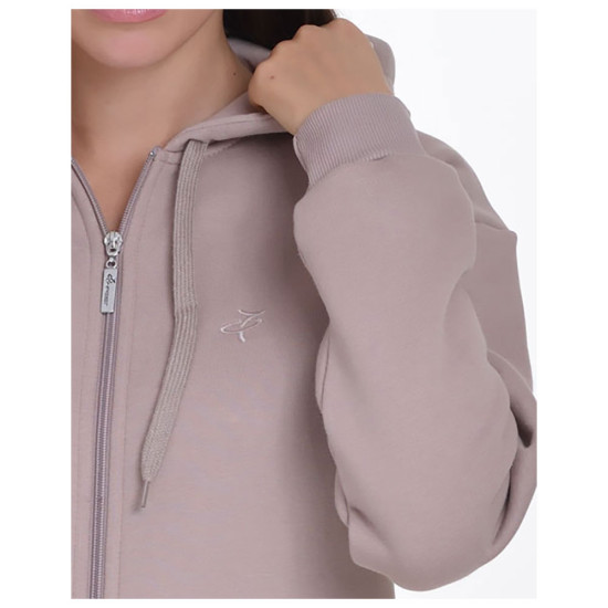 Target Γυναικεία ζακέτα Long Jacket Hoodie Fleece